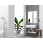 Lavabo de salle de bain mural Pyramid 24 "avec cuve à rampe - blanc-62540268-67184107