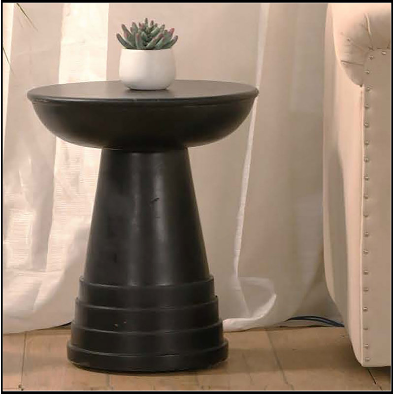 Elegant And Versatile Solid Wood Round Side Table For Stylish Home Decor