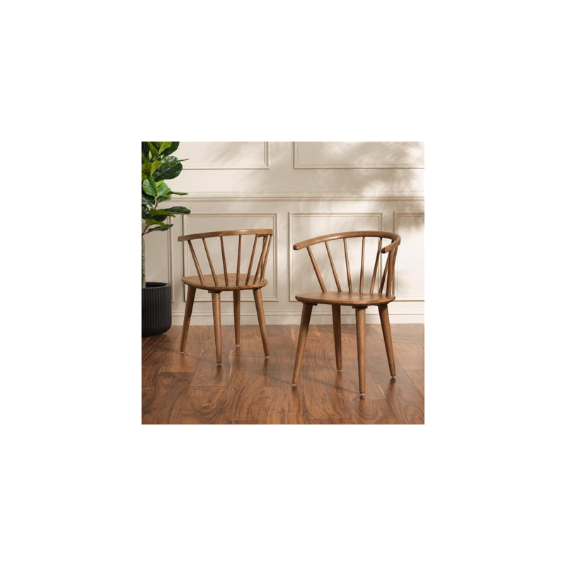 Sheffield Solid Wood Dining Chair, Honey