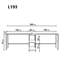 Nicolaus 240Cm W Rectangle Writing Desk