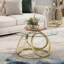 Paloalto Pedestal Coffee Table-1073401134