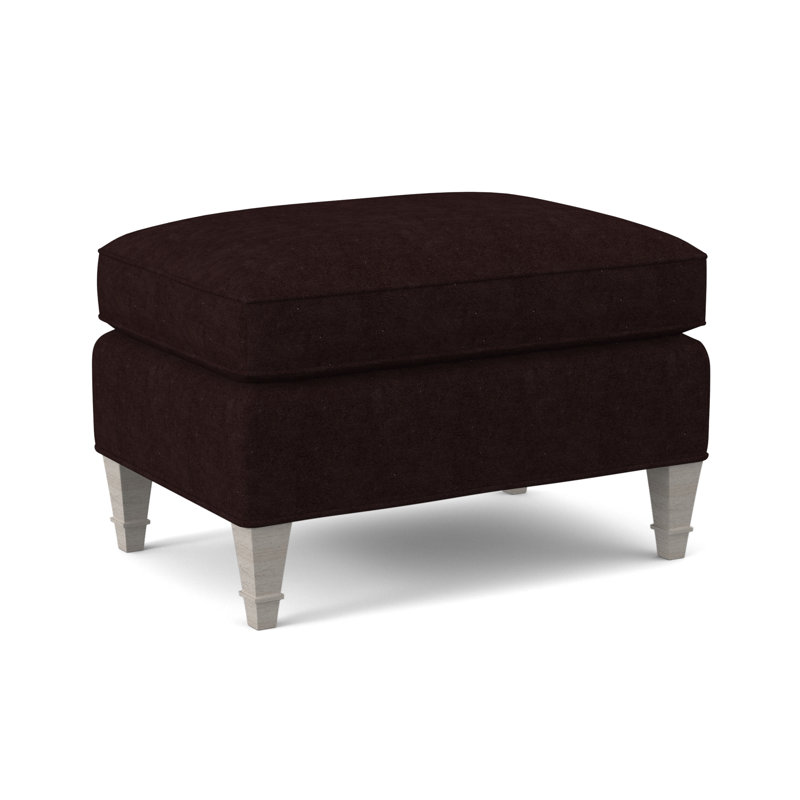 Repose-pieds standard Everton, Acajou Margaret, Bisque