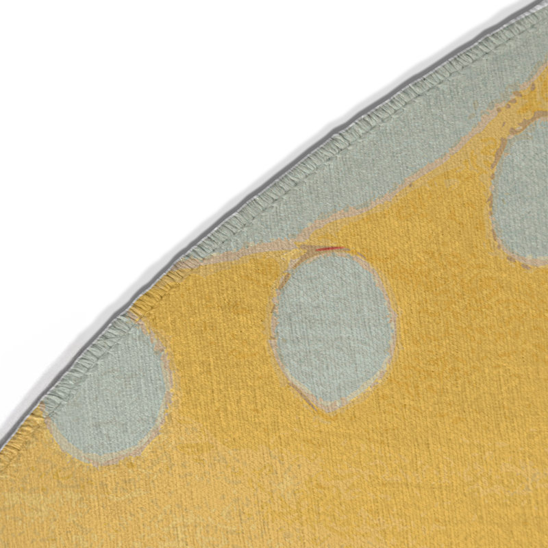 Witty Streak Indoor And Outdoor Area Rug, Round 5'