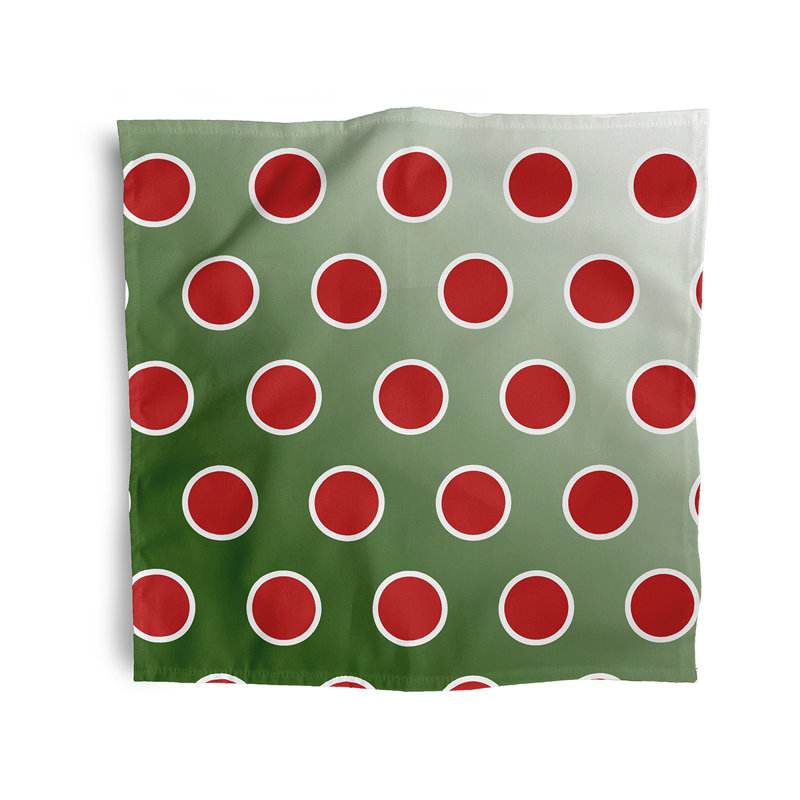 Kyoo Holiday Bubbly Napkins, Green