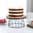 Round Solid Wood Serving Cake Stand
