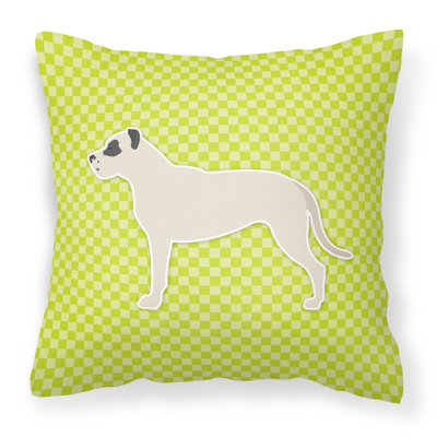 Dogo Argentino Indoor/Outdoor Throw Pillow