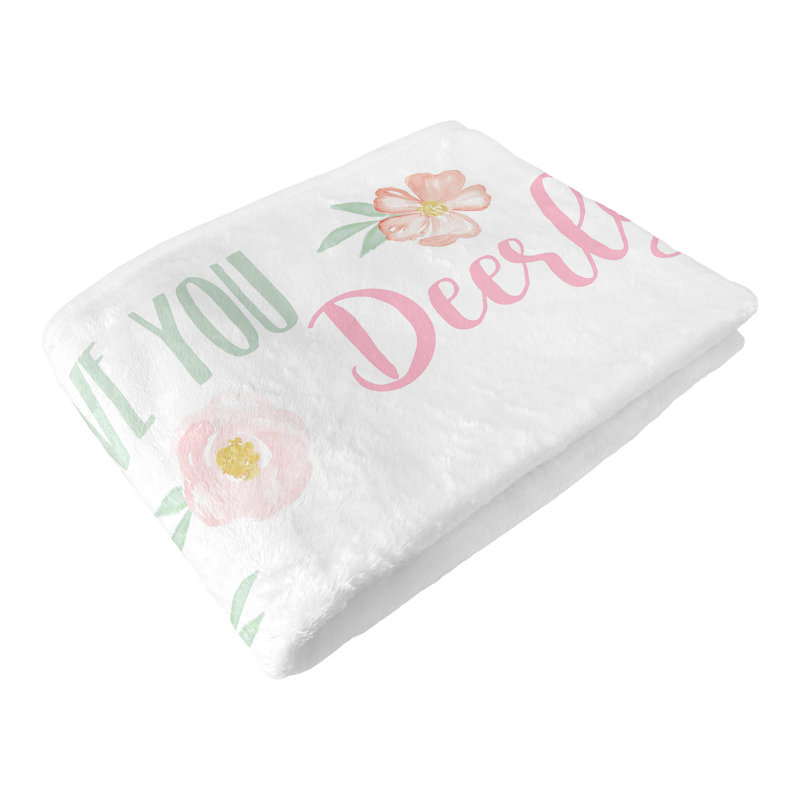 Couverture pour bébé cerf