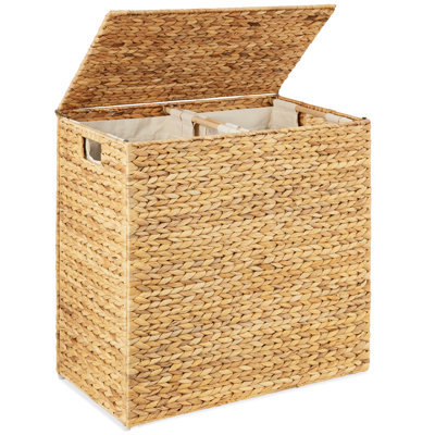 Double Laundry Hamper Basket