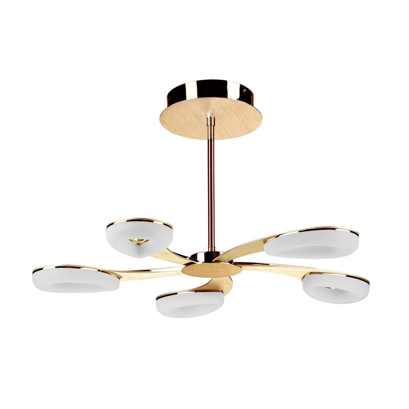 Ohlson 5 - Light LED Chandelier, Gold