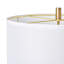 Lampe sur pied sculpturale traditionnelle 64 po 2 lumières en métal-1256040559