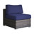 Hepscott Wicker Fully Assembled 8 - Person Seating Group with Sunbrella Cushions-668092160-563205479