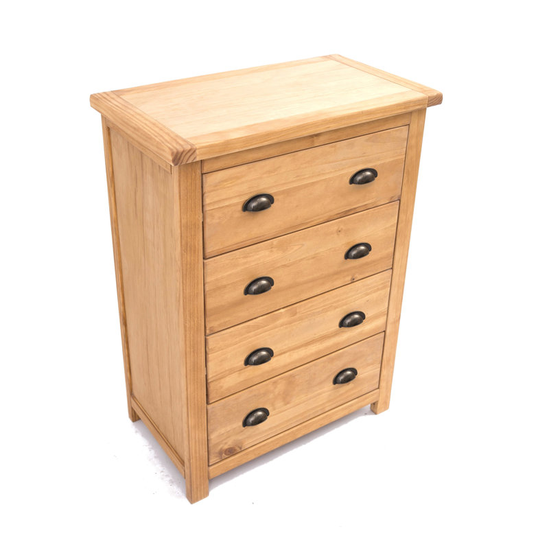 Sarkar 70cm W 4 - Drawer Chest of Drawers