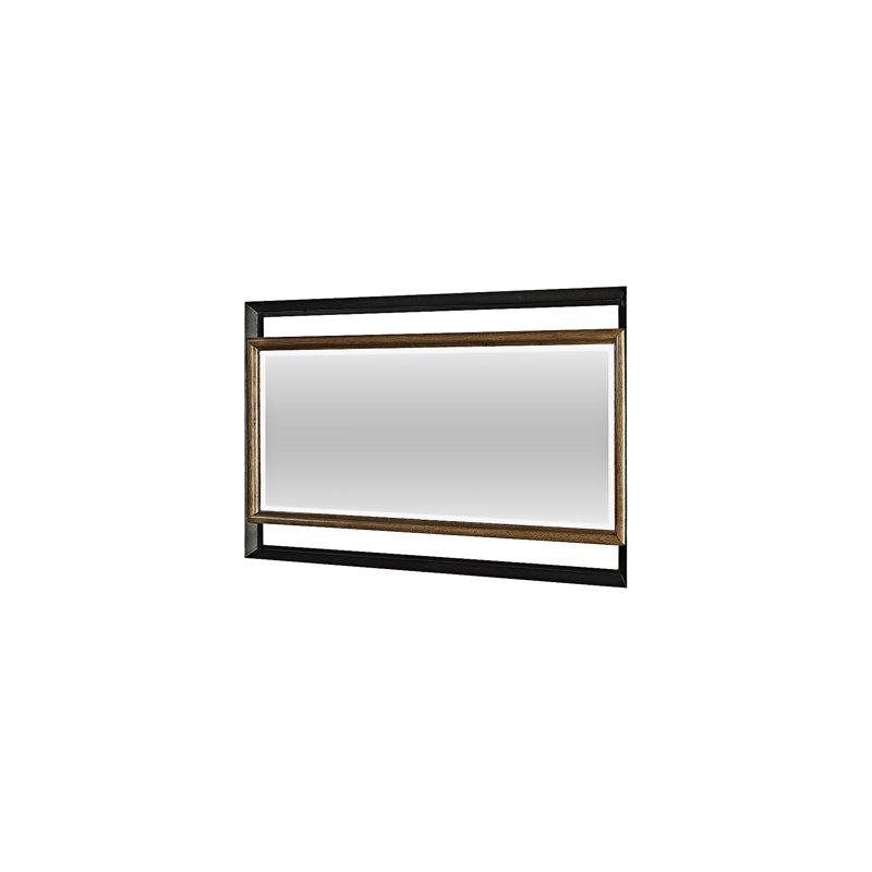 Miroir de paysage en métal