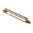 7.6'' Hole Center Classical Cabinet Bar Pull With G025 Backplate-Antique Brass-130732098-130732097