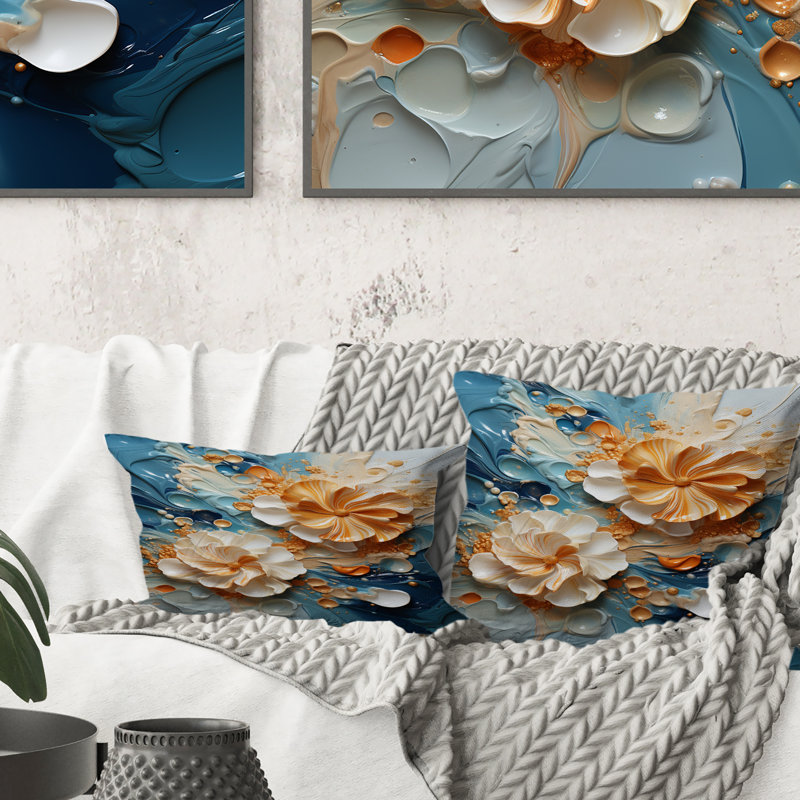 Coussin Whirling Embrace - Abstract Spirals