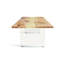 Siratro Solid Wood Top Dining Table