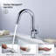 Robinet de lavabo de salle de bain circulaire-123849361
