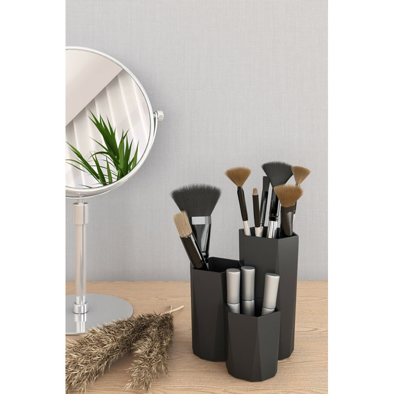 Organisateur de maquillage, Noir