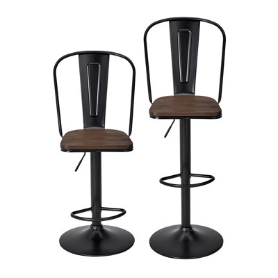Braca Adjustable Height Bar Stool