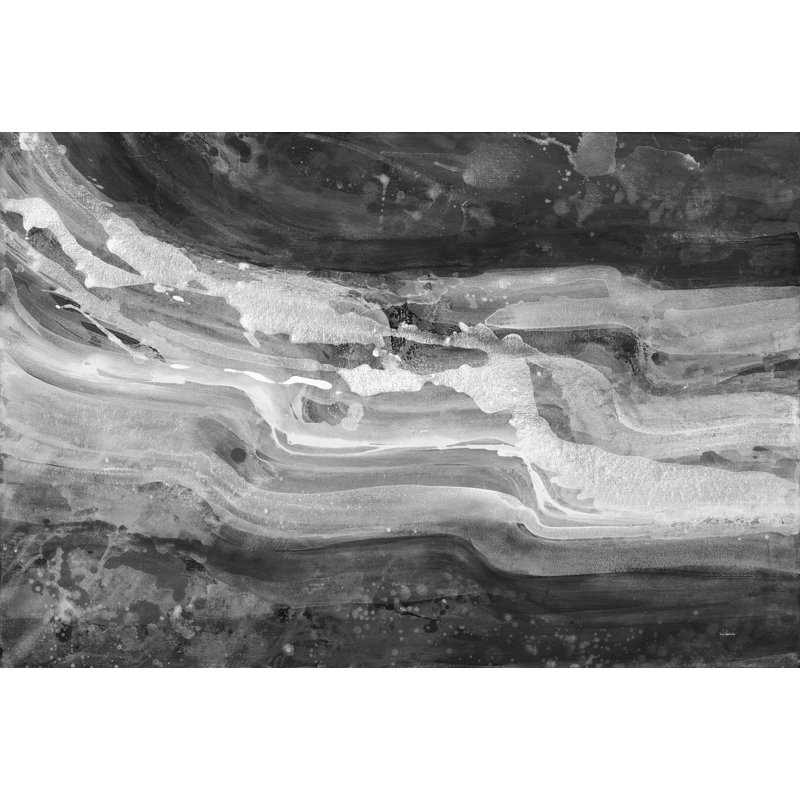 33324i-Currents Gray Black White, 20cm H x 30cm W x 3.8cm D