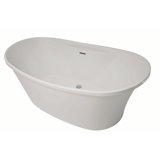 Breanne 66'' L Freestanding Soaking Bathtub