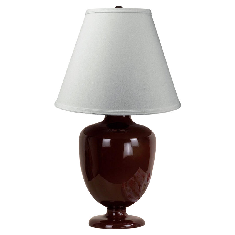 Lampe de table 17,5 po brune madeleine