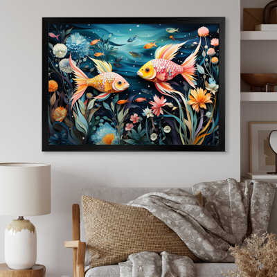 Aty Fishing Whimsical Waters II - Print