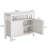 Ashalina Sideboard Buffet Server Cupboard Storage Cabinet Adjustable Shelf-281851720-274015013