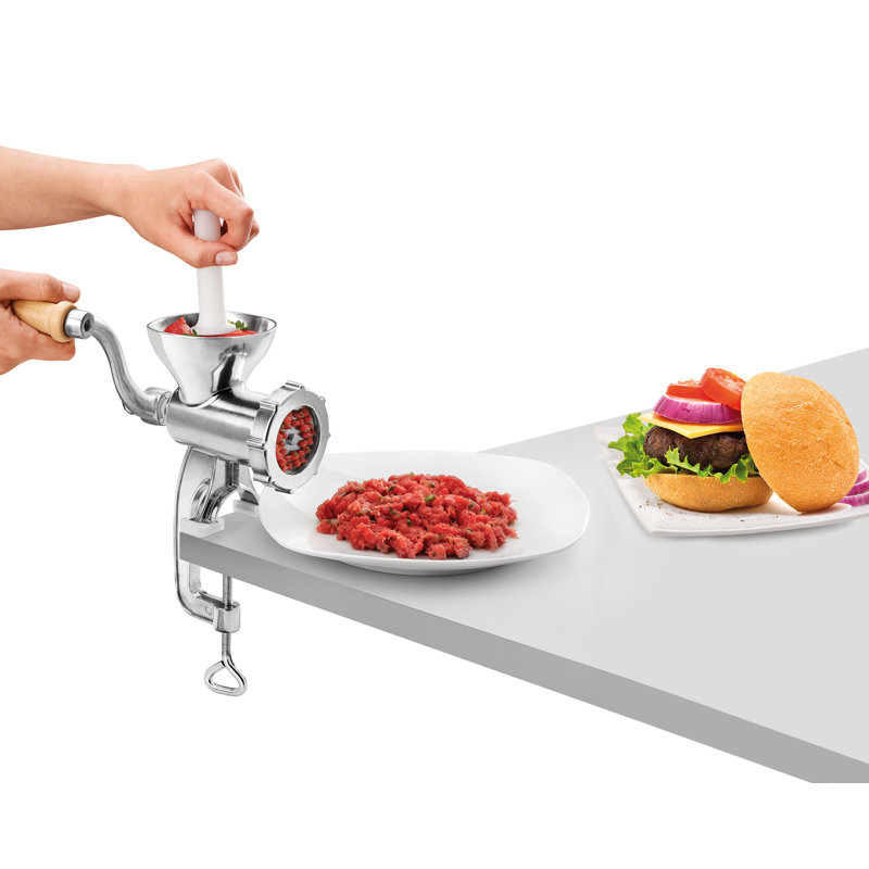 Metaltex Aluminum Metal Manual Meat Grinder
