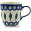 Peacock Stoneware Coffee Mug