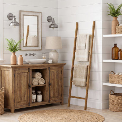 Bamboo Spa 5.5 ft Blanket Ladder