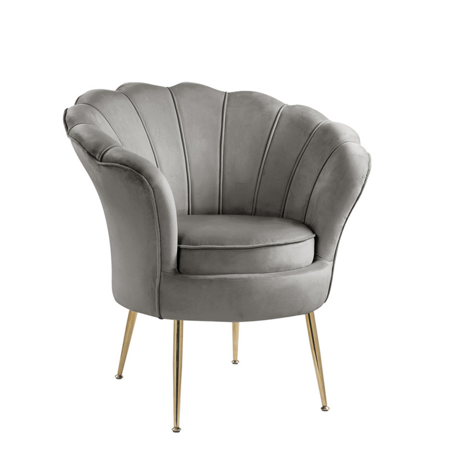 Wayfair best sale scalloped chair