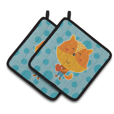 Cuisinier poignée écureuil polkadot de caroline trésors