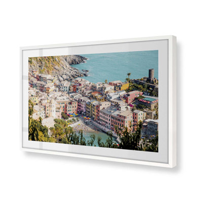 Coastal Town Views Rolled Print