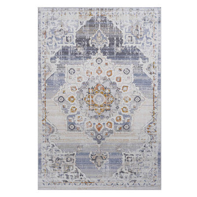 Medallion Non-Shedding Living Room Bedroom Dining Home Office Stylish And Stain Resistant Area Rug