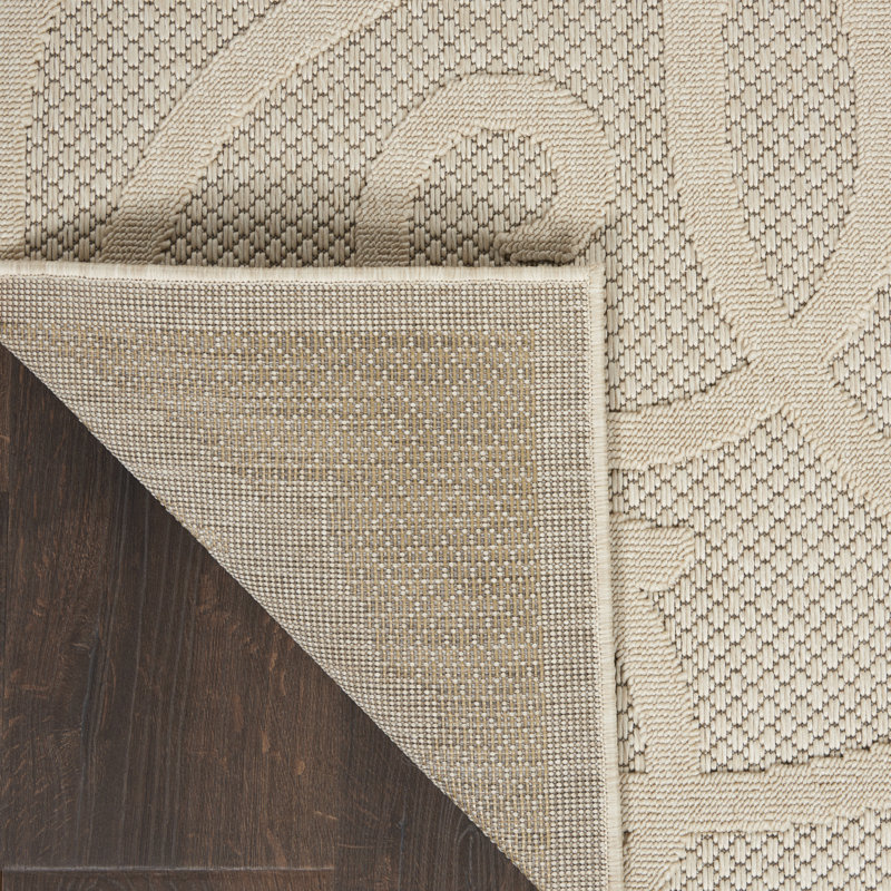 Anneke Geometric Indoor / Outdoor Rug, Rectangle 7' x 10'