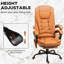 Fauteuil de bureau vibrant à massage, fauteuil de bureau de massage à haut dossier avec support lombaire, repose-pieds-1303316402
