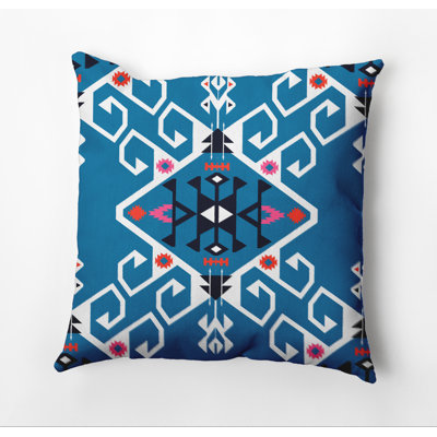 Housse de coussin d'extérieur carré Happy Hippy Medallion