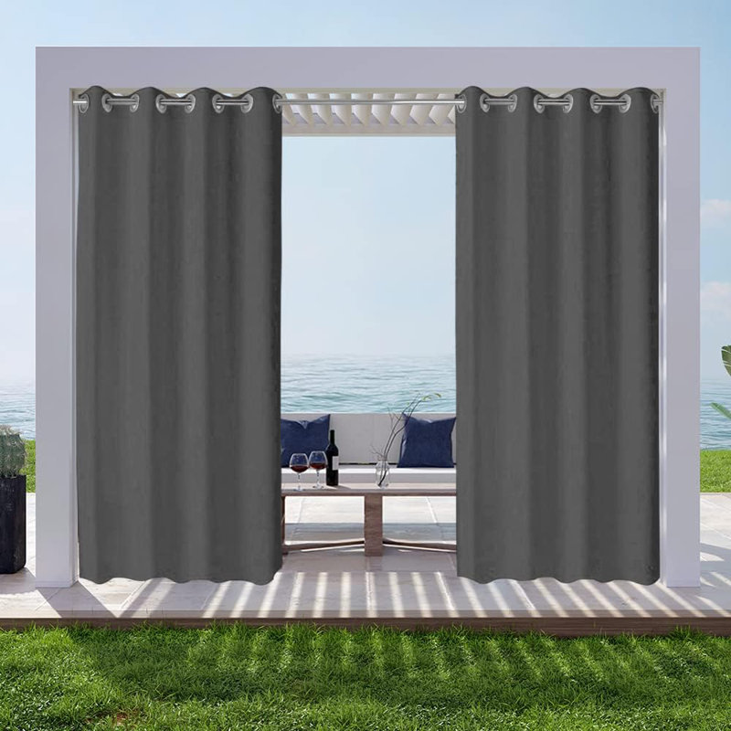 Rideau simple semi-transparent Arocha