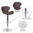 Oakgrove Swivel Upholstered Adjustable Height Counter Stool-1207080103