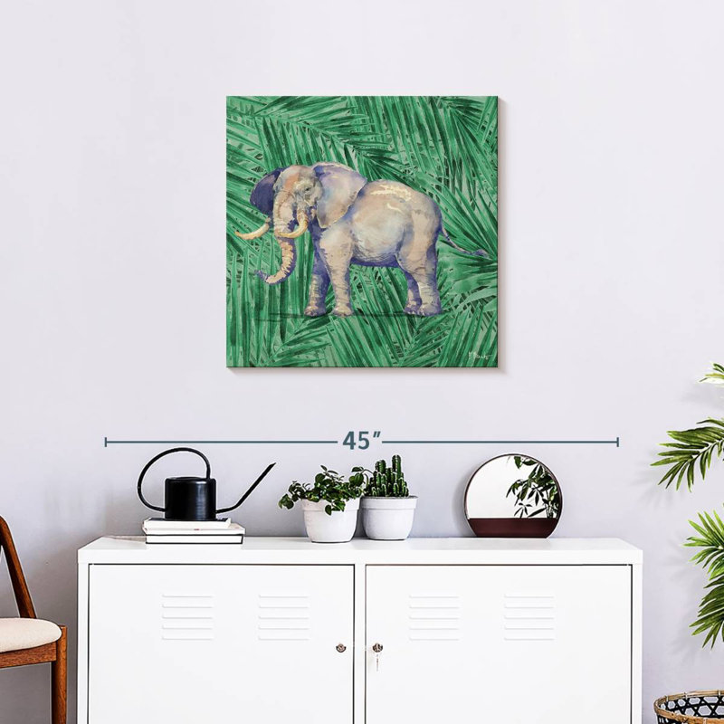 Crowle Emerald Veld Palms IV, H 24 po x l 24 po
