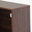 Armoire de bureau pliante peu encombrante avec plusieurs tiroirs et tablettes de rangement, parfaite pour la maison, le bureau, le dortoir et tout espace compact