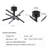 Imaya Acrylic LED Semi Flush Mount