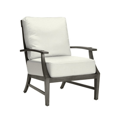 Croquet Patio Chair with Cushions