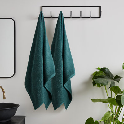 Quick Dry Cotton Bath Sheet Pair