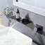 Robinet de lavabo de salle de bain mural à poignée simple-119190994