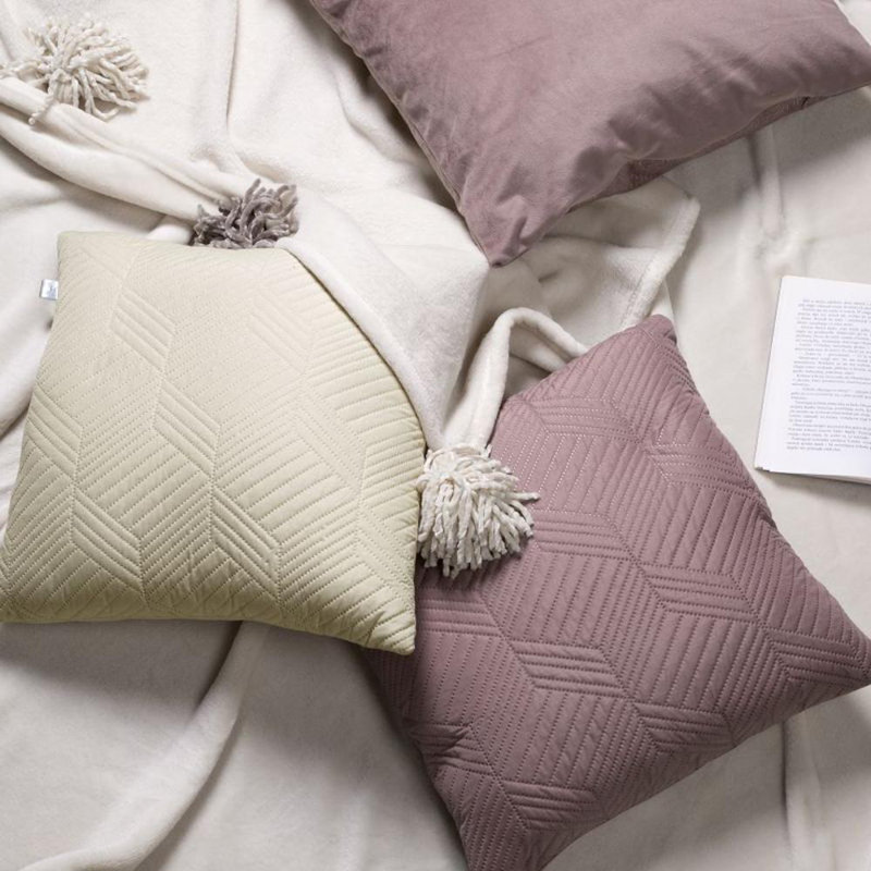 Square Pillow Case, Blue