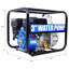 Pompe semi-poubelle 3 pouces, moteur à soupapes en tête, 4 temps, 4 cylindres en ligne, 4 cylindres, pompe à eau semi-poubelle, 50 pieds, tuyau d'aspiration 12 pi avec raccords complets, conforme EPA