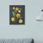 «Botanical Dessin Lemons On Black Design», impression-719706352-719706355