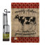 Double Sided 18.5'' H x 13'' W Burlap Animal Flag Set